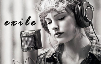 Exile吉他谱_Taylor swift_C调吉他弹唱谱