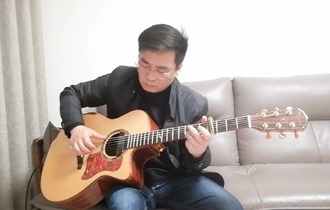 郑智化《星星点灯》吉他谱_吉他指弹视频演示_指弹六线谱